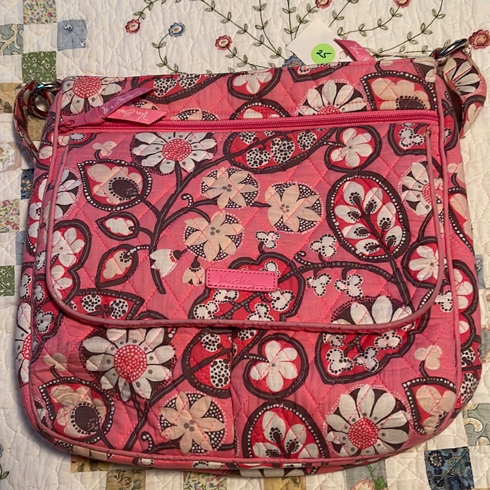 Vera Bradley Double Zip Mailbag
